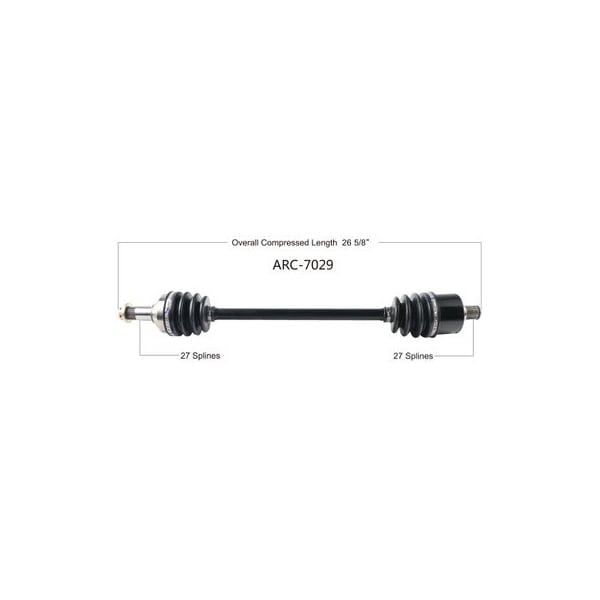 Wide Open OE Replacement CV Axle for ARCTIC REAR L/R WILDCAT SPORT 15-19 ARC-7029 - main